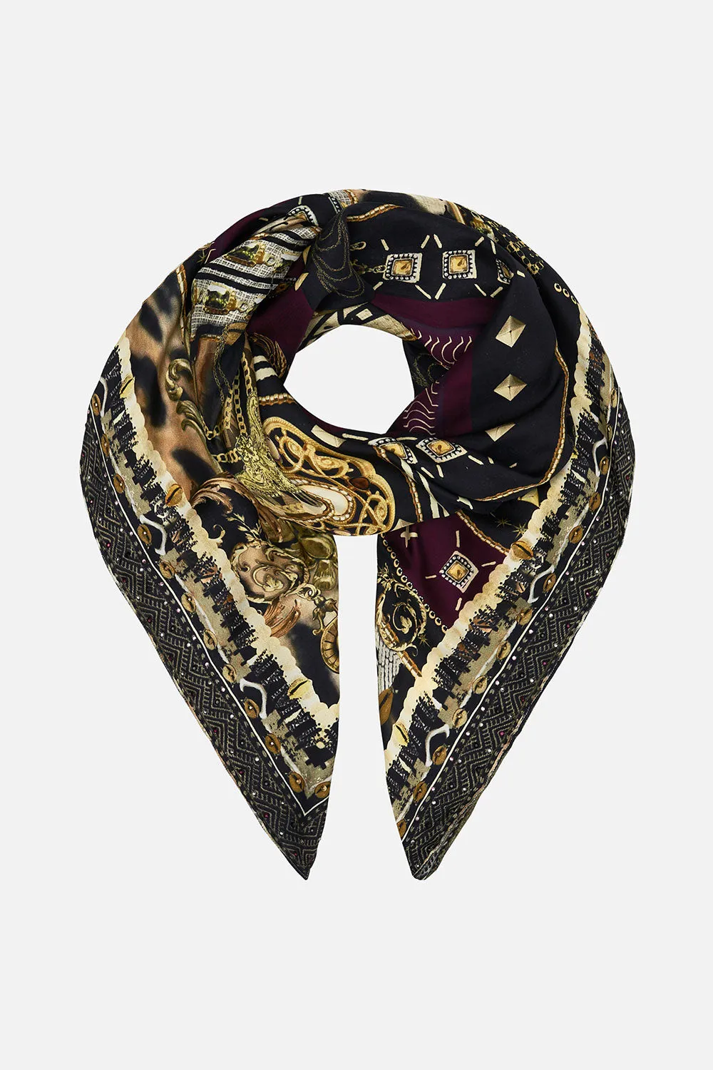 LARGE SQUARE SCARF DESERT DREAMS sold by Camilla