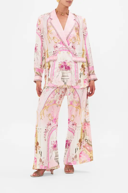 DOUBLE BREASTED SOFT JACKET FRESCO FAIRYTALE made by Camilla