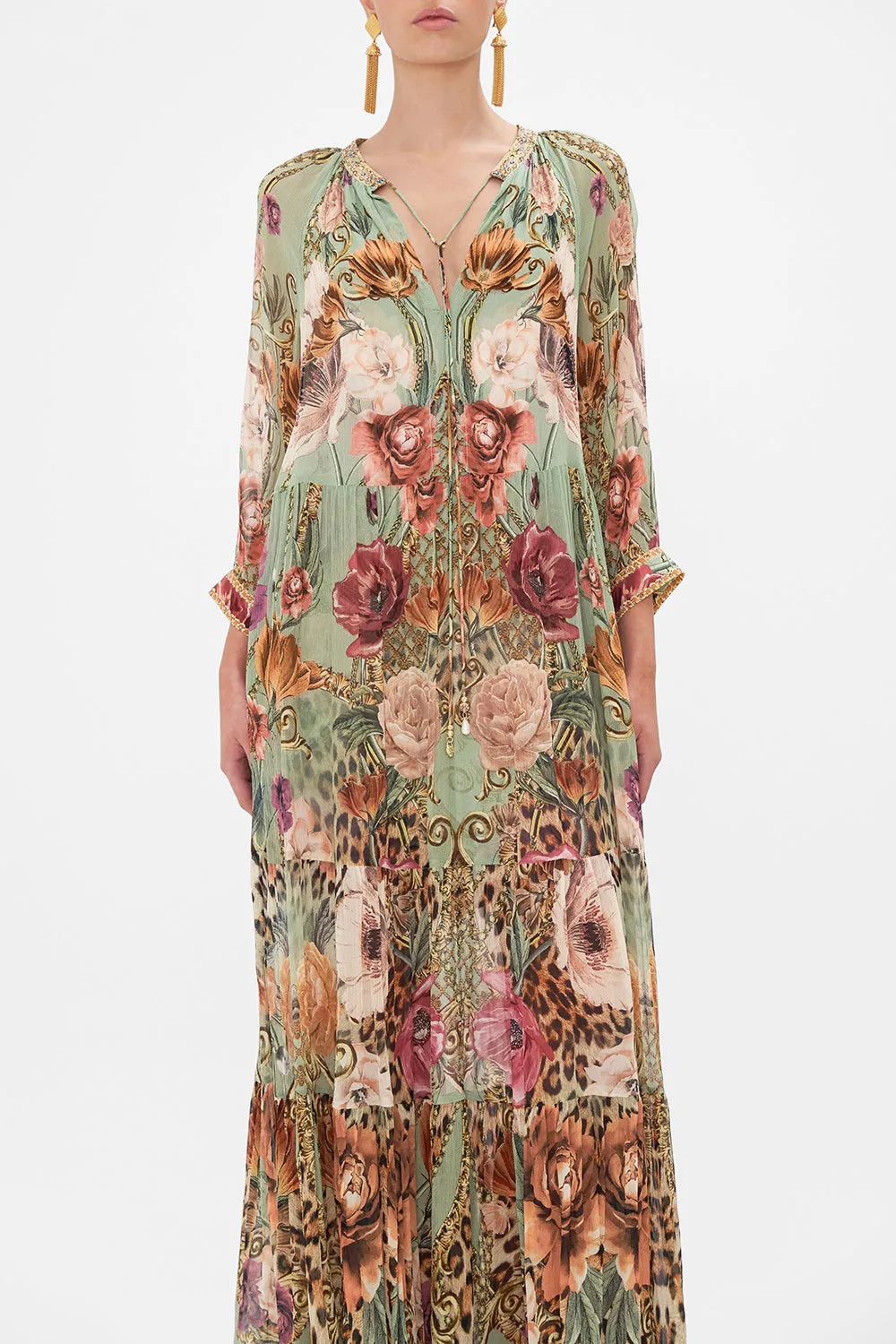 LONG GATHERED PANEL DRESS GROW AND GLOW sold by Camilla product image thumbnail 5