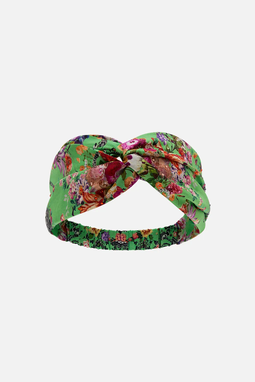 WOVEN TWIST HEADBAND PORCELAIN DREAM sold by Camilla