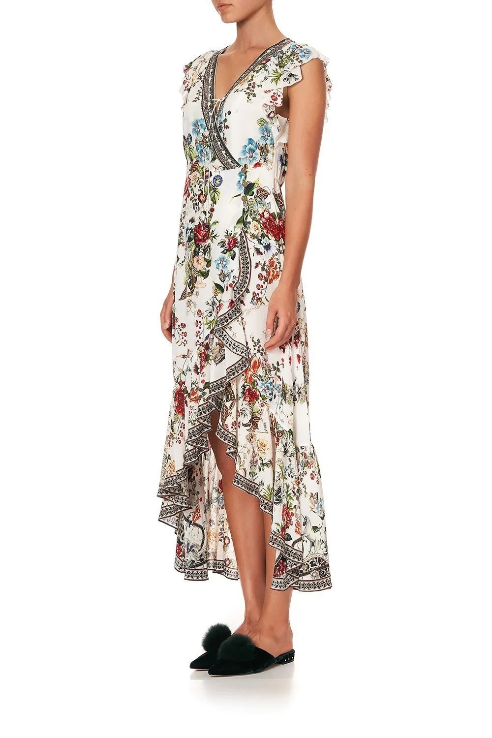 RUFFLE WRAP DRESS SHAKESPEARES GARDEN sold by Camilla product image thumbnail 3