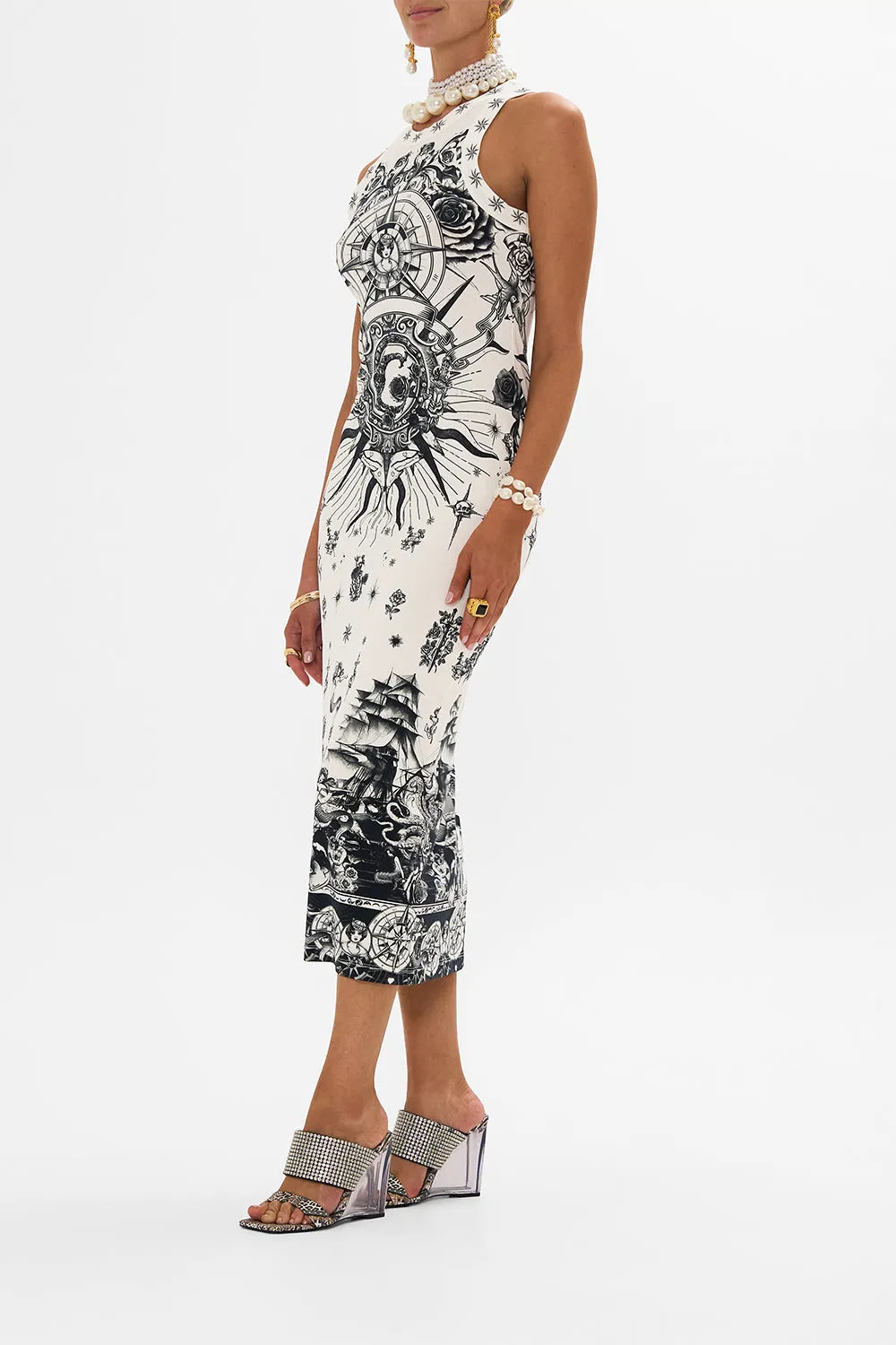 JERSEY TANK DRESS TALES OF TATTOO sold by Camilla product image thumbnail 4