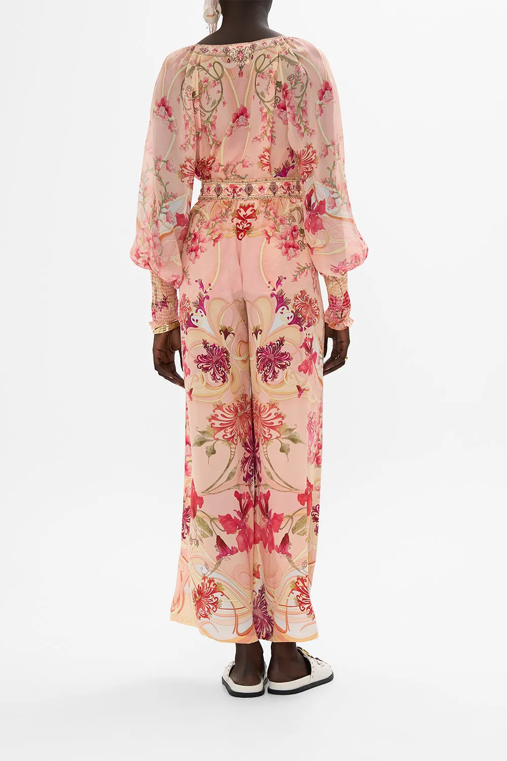 STRAIGHT LEG PANT BLOSSOMS AND BRUSHSTROKES sold by Camilla product image thumbnail 2