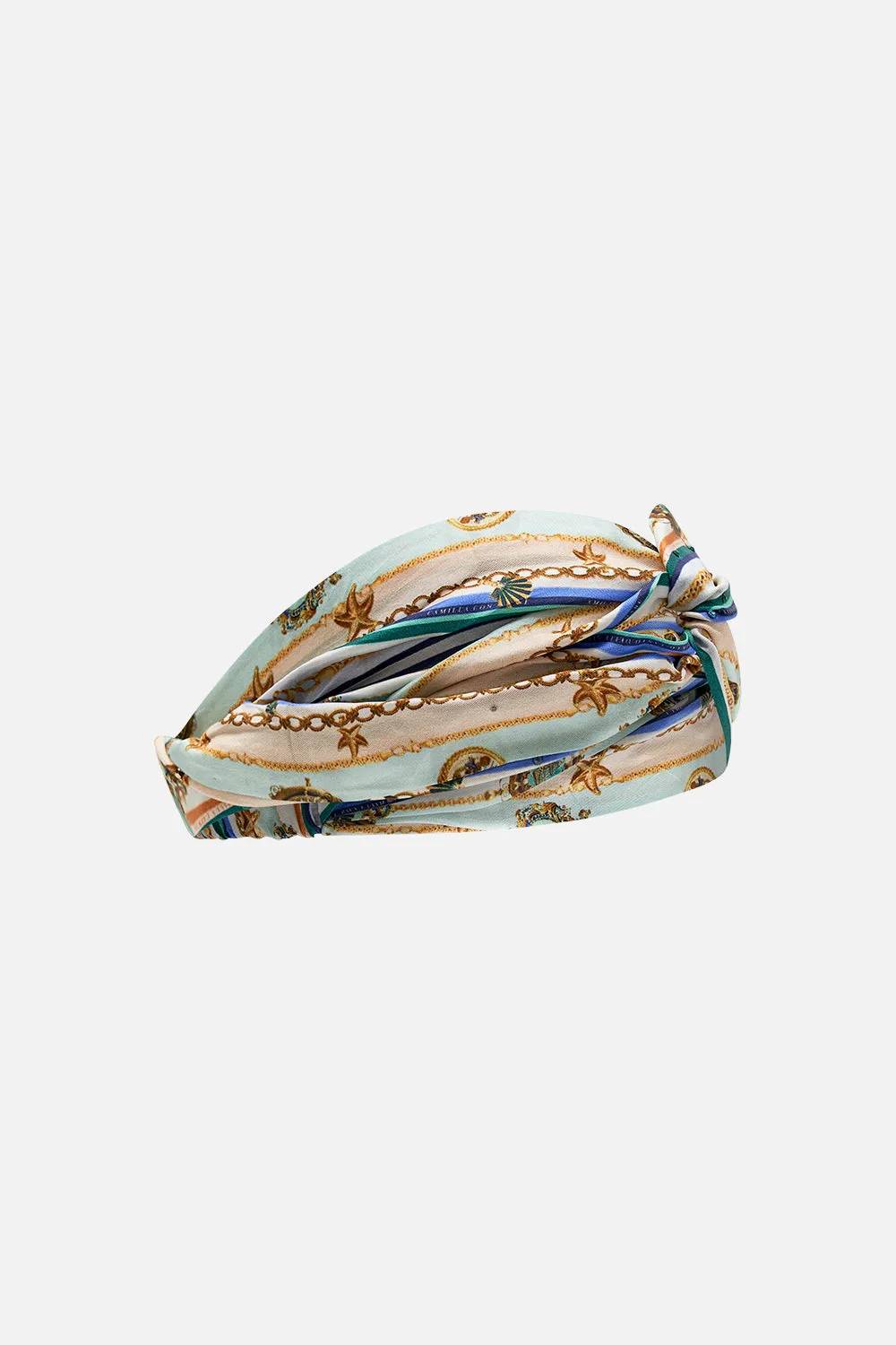 WOVEN TWIST HEADBAND AMALFI LULLABY sold by Camilla product image thumbnail 2