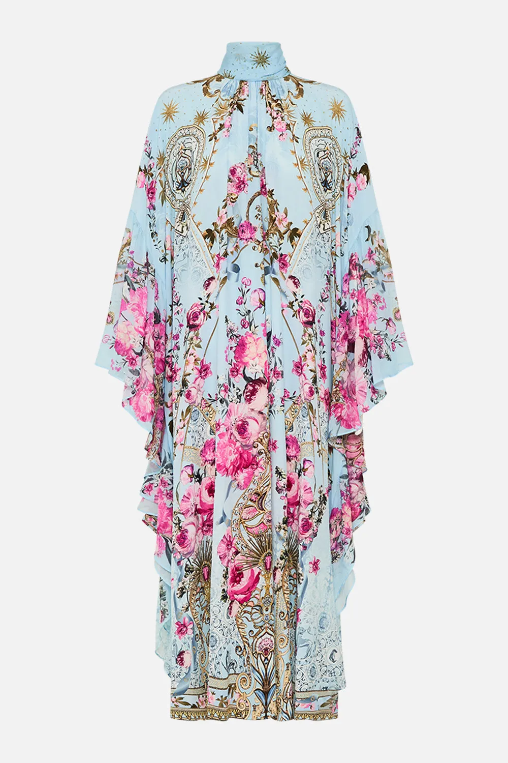 HIGH NECK RUFFLE KAFTAN DOWN THE GARDEN PATH sold by Camilla product image thumbnail 3