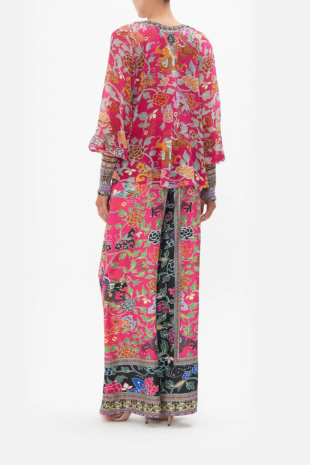 SHIRRED CUFF BLOUSE TASTE OF TWILIGHT sold by Camilla product image thumbnail 2