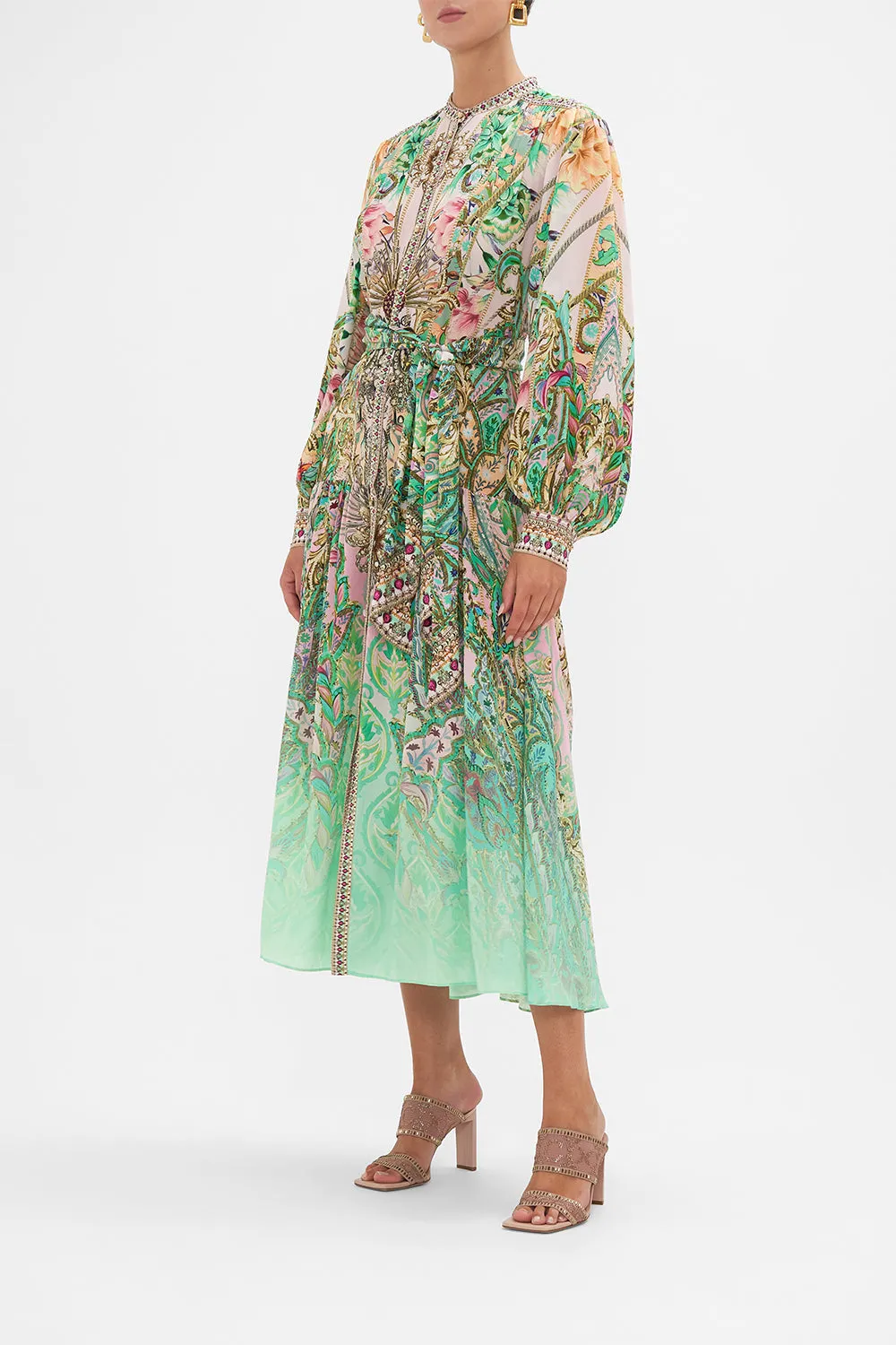 BUTTON THROUGH DRESS WITH YOKE LOST CITY sold by Camilla product image thumbnail 4