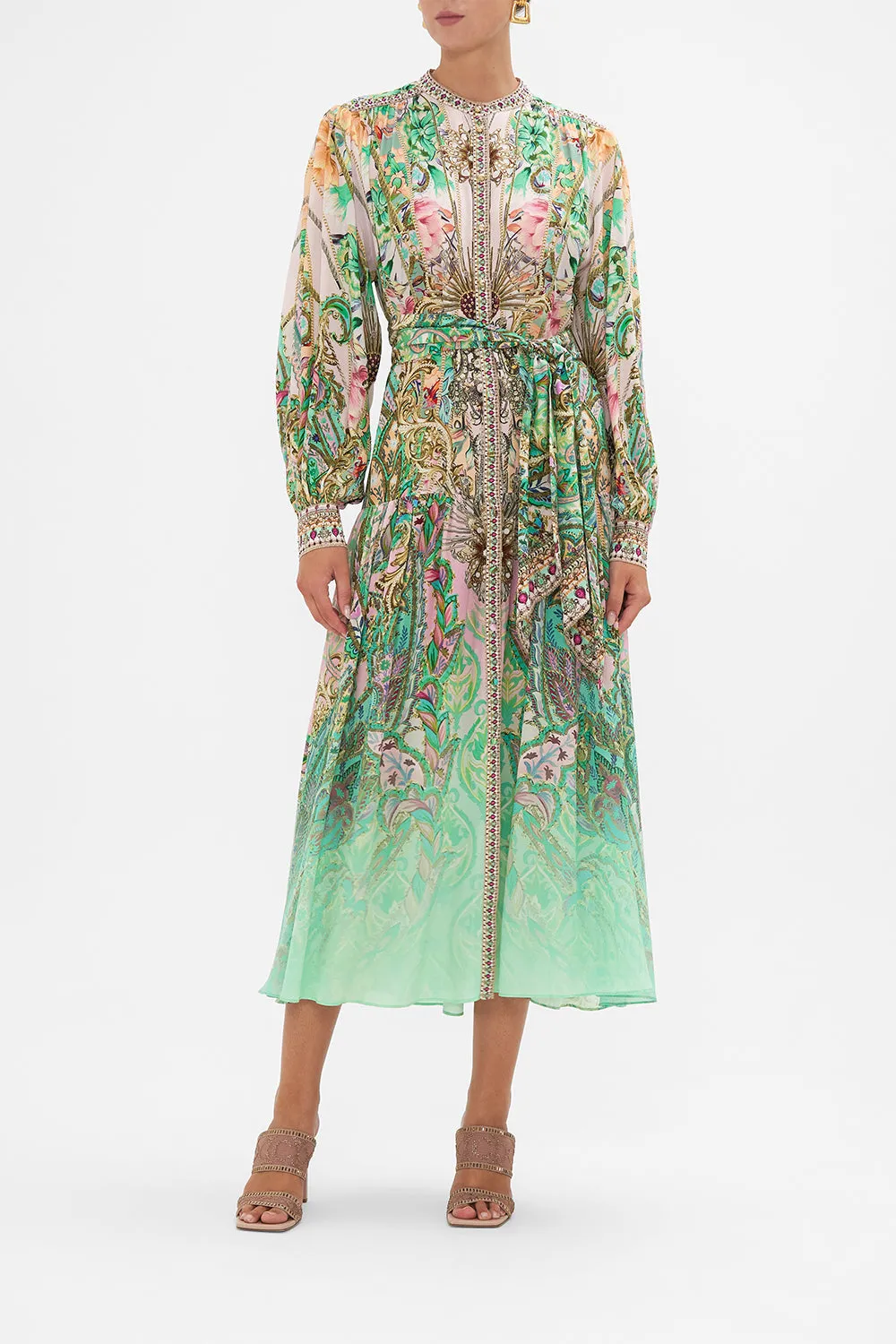 BUTTON THROUGH DRESS WITH YOKE LOST CITY sold by Camilla