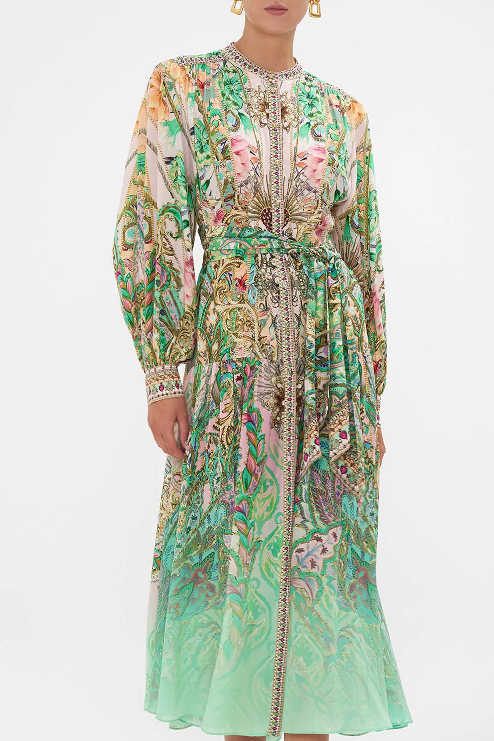 BUTTON THROUGH DRESS WITH YOKE LOST CITY sold by Camilla product image thumbnail 5