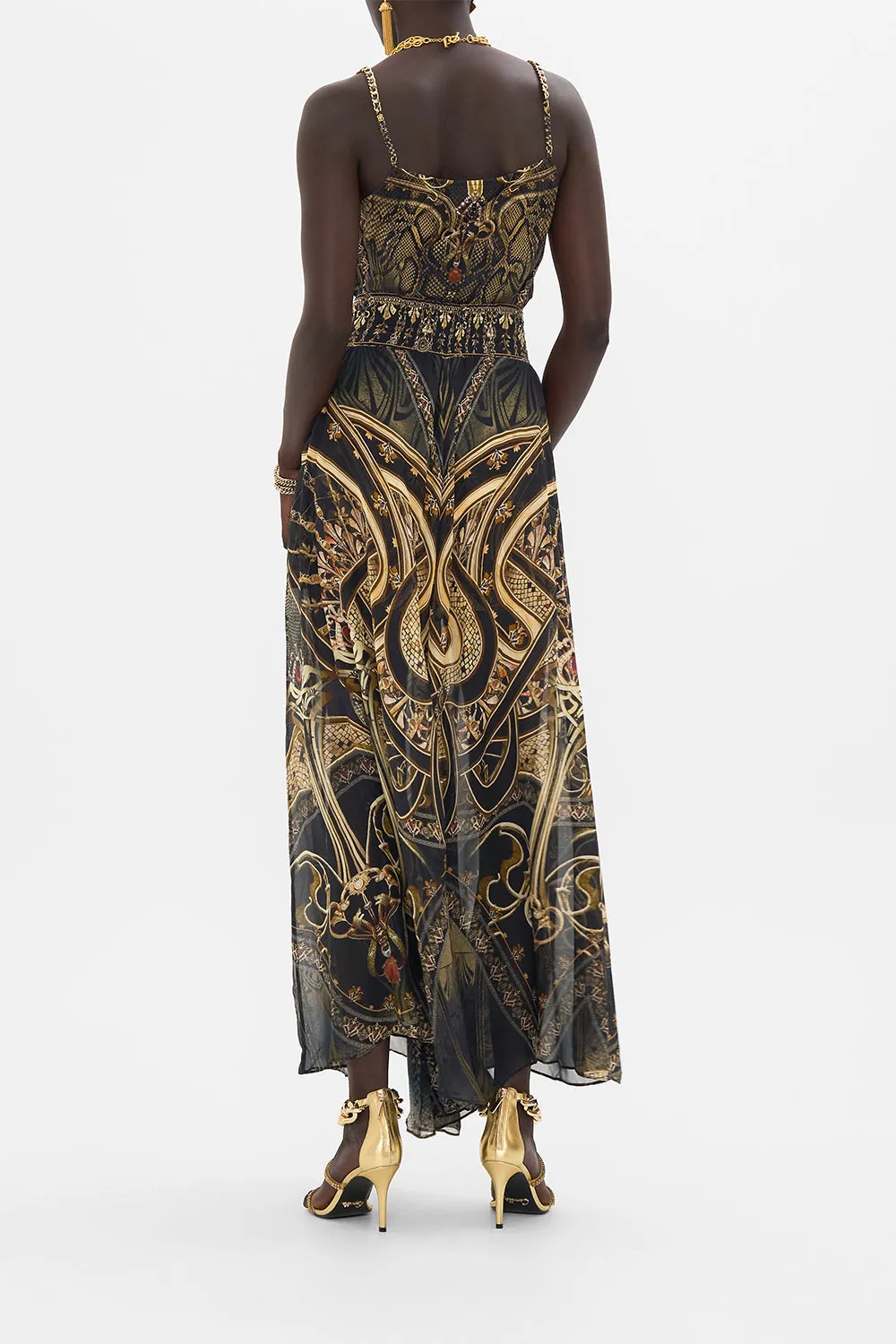 SHEER WIDE LEG PANT NOUVEAU NOIR sold by Camilla product image thumbnail 2