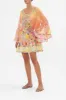 A LINE FRILL DRESS SOLAR FLARE sold by Camilla