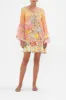 A LINE FRILL DRESS SOLAR FLARE sold by Camilla