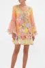A LINE FRILL DRESS SOLAR FLARE sold by Camilla