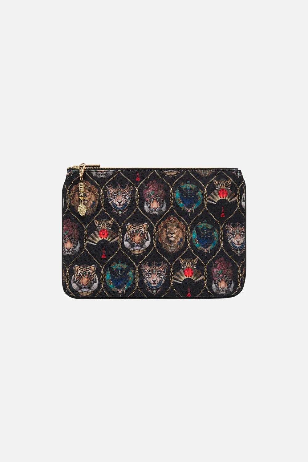 SMALL CANVAS CLUTCH JAGGIS JEWELS sold by Camilla