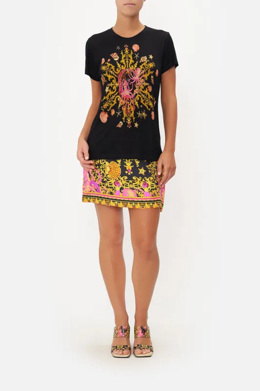 SLIM FIT ROUND NECK T-SHIRT OCTOPIA sold by Camilla