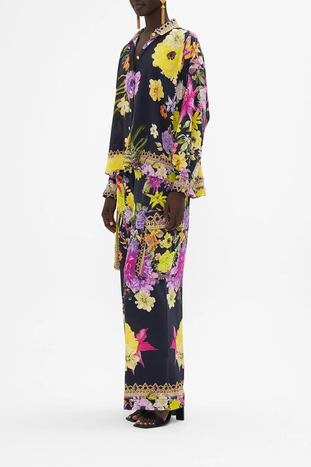 CURVED HEM SHIRT PEACE BE WITH YOU sold by Camilla product image thumbnail 4