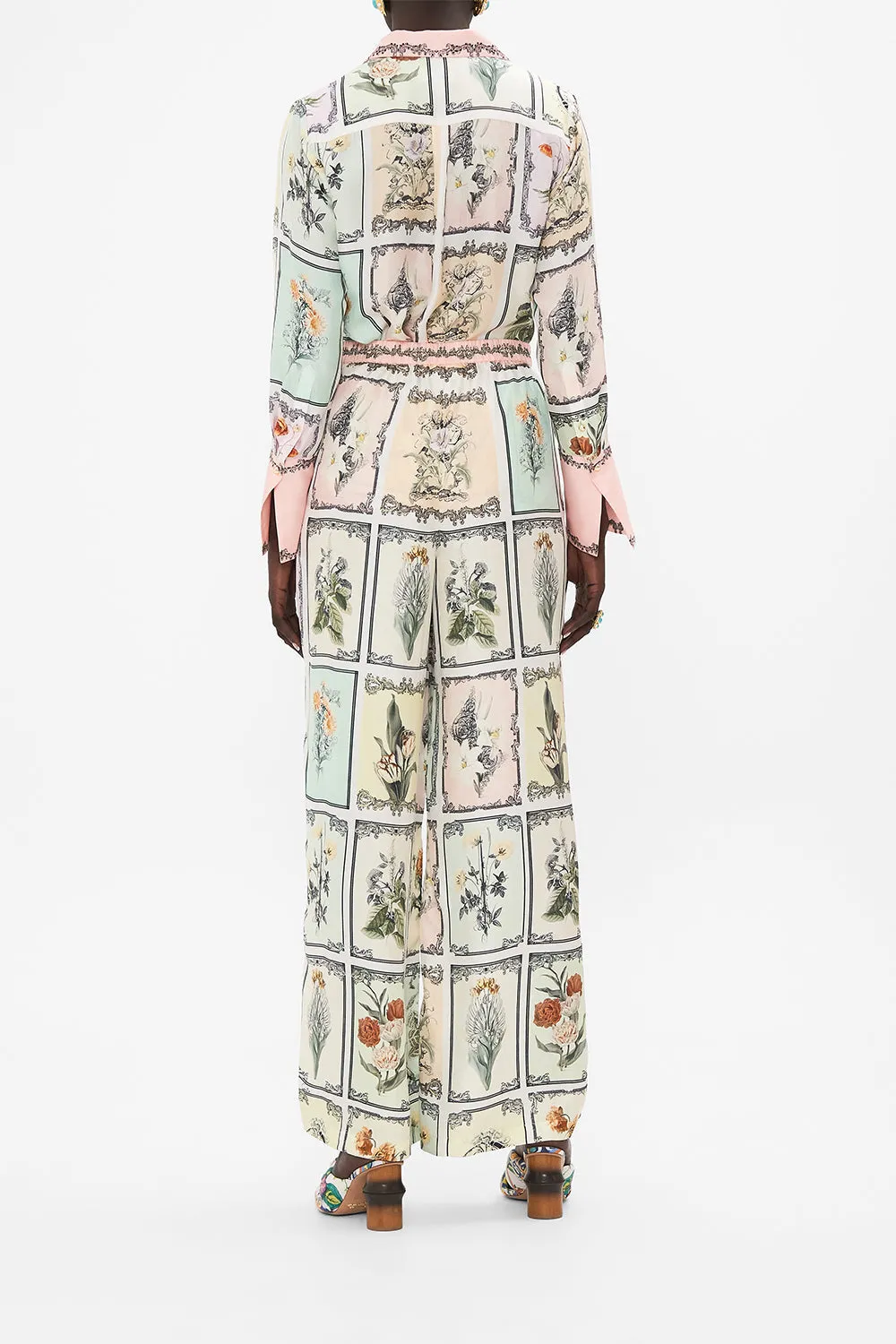 MINIMAL WIDE LEG PANT LONG LIVE LETTERPRESS sold by Camilla product image thumbnail 2