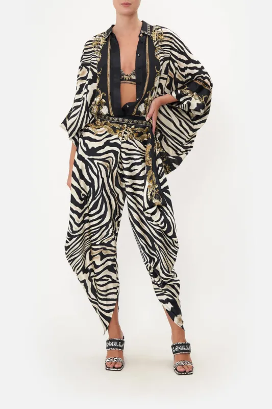 DRAPED SIDE PANT EARN YOUR STRIPES sold by Camilla