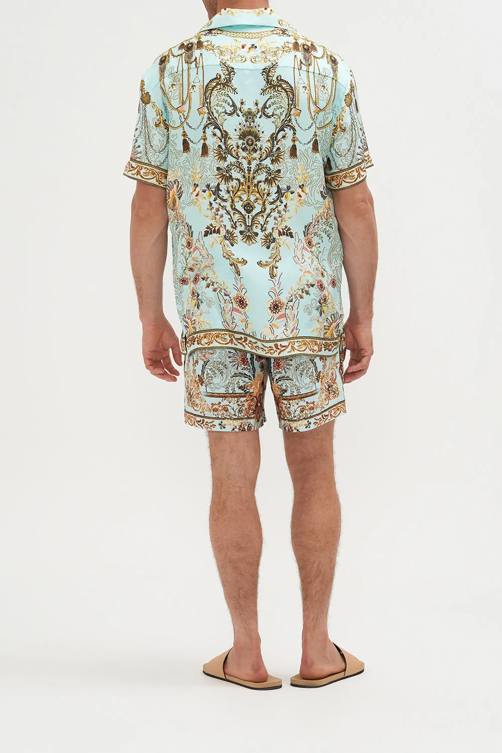 SHORT SLEEVE CAMP COLLARED SHIRT ADIEU YESTERDAY sold by Camilla product image thumbnail 2