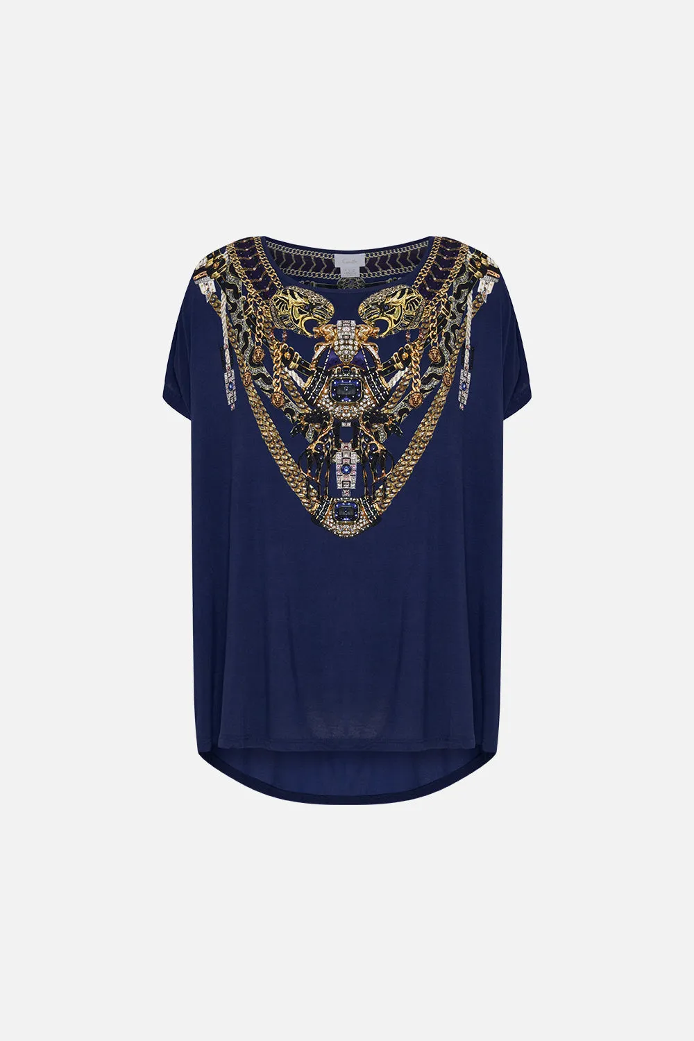 LOOSE FIT TEE WHERES YOUR HEAD AT sold by Camilla product image thumbnail 3