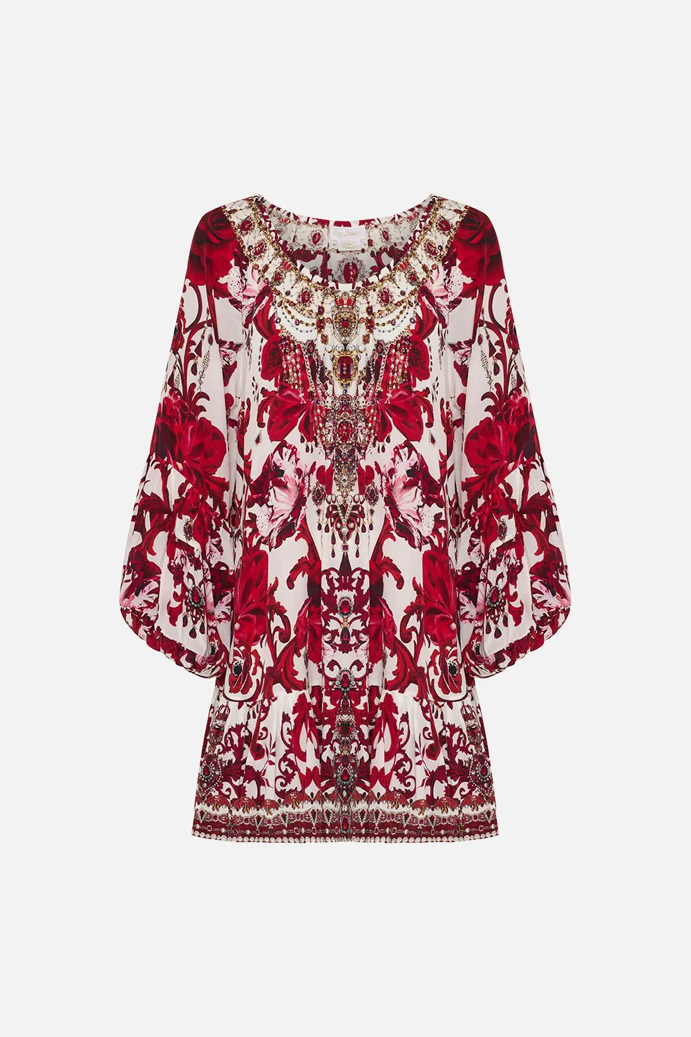 BLOUSON SLEEVE A LINE FRILL DRESS CROWN OF THORNS sold by Camilla product image thumbnail 3