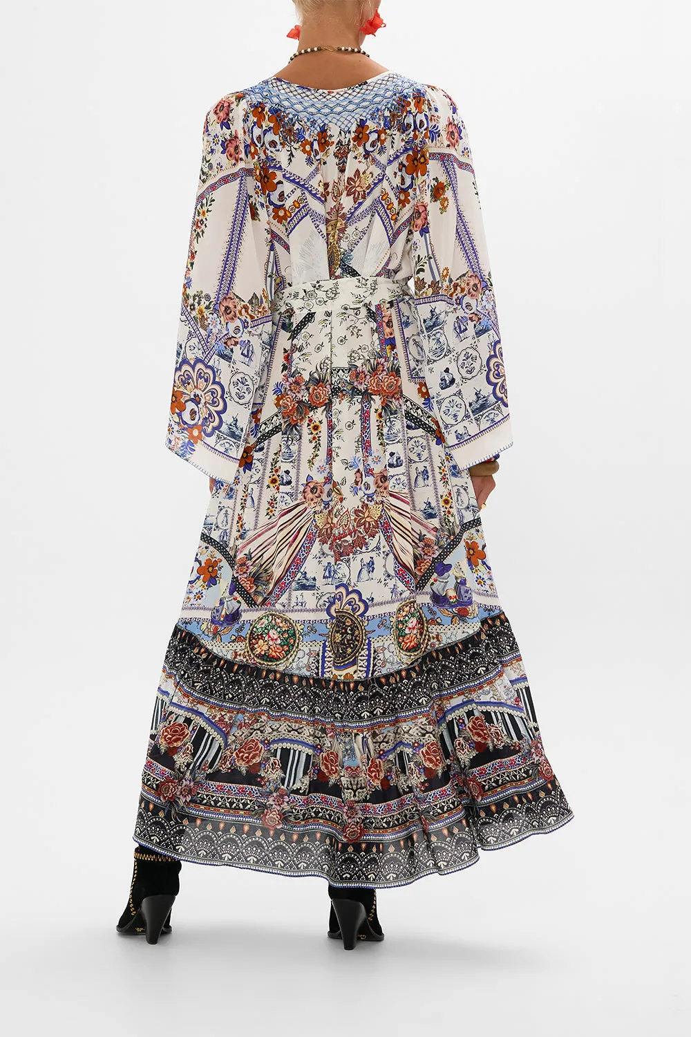 SMOCKED RAGLAN SLEEVE DRESS MY FOLK ART HEART sold by Camilla product image thumbnail 2