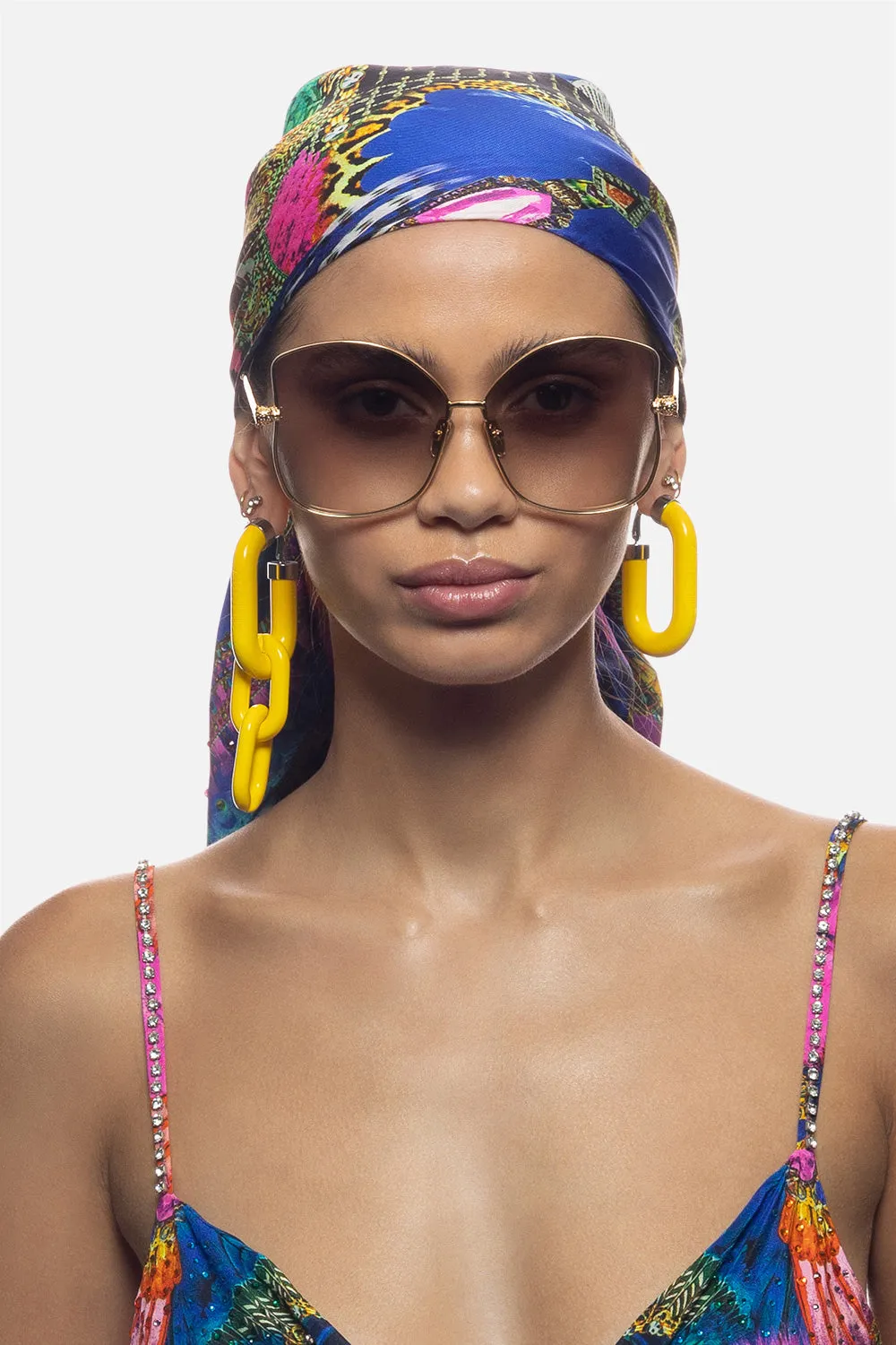 POOL SIDE PEDIGREE
SUNGLASSES SOFT GOLD sold by Camilla product image thumbnail 4