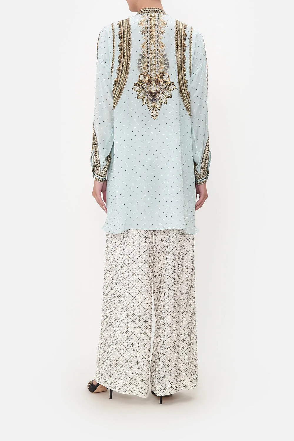 SHIRT WITH SIDE BUTTONS LUXE ESPIRITU sold by Camilla product image thumbnail 2