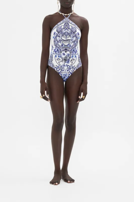 HALTER NECK ONE PIECE GLAZE AND GRAZE sold by Camilla