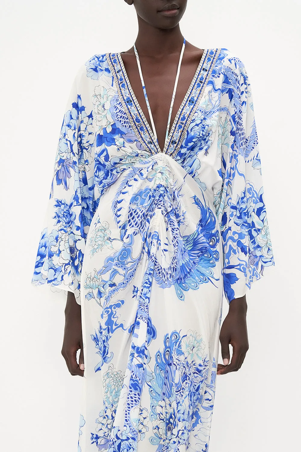 DRAWCORD DETAIL DRESS HEART OF A DRAGON sold by Camilla product image thumbnail 5