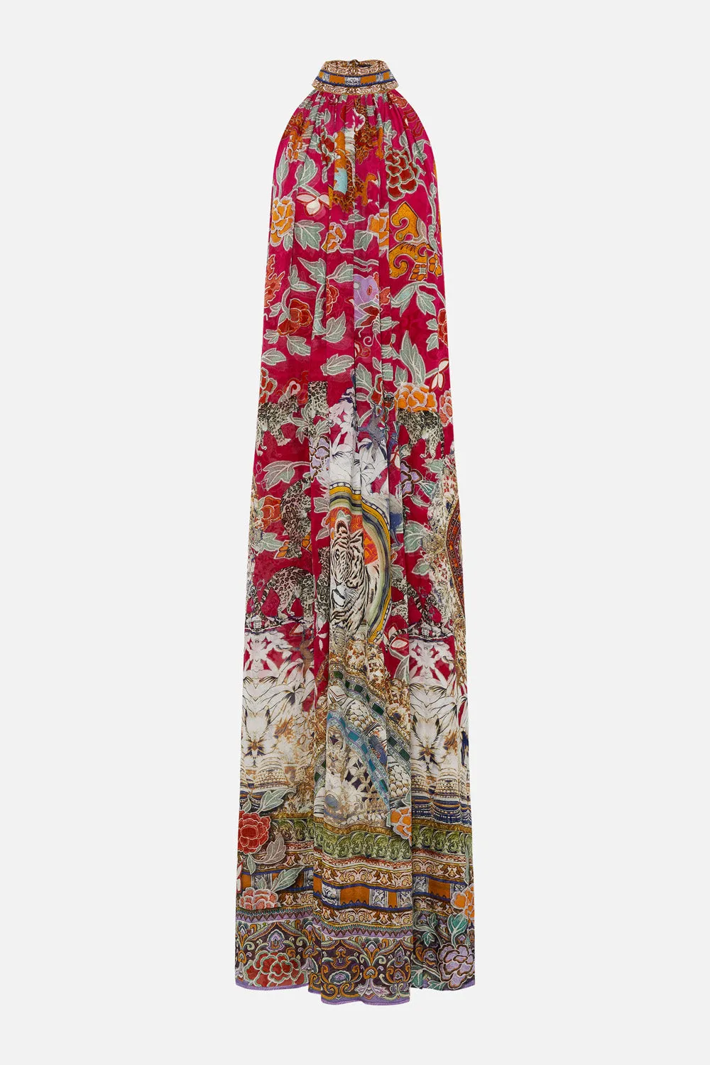 TIE NECK LONG DRESS TASTE OF TWILIGHT sold by Camilla product image thumbnail 3