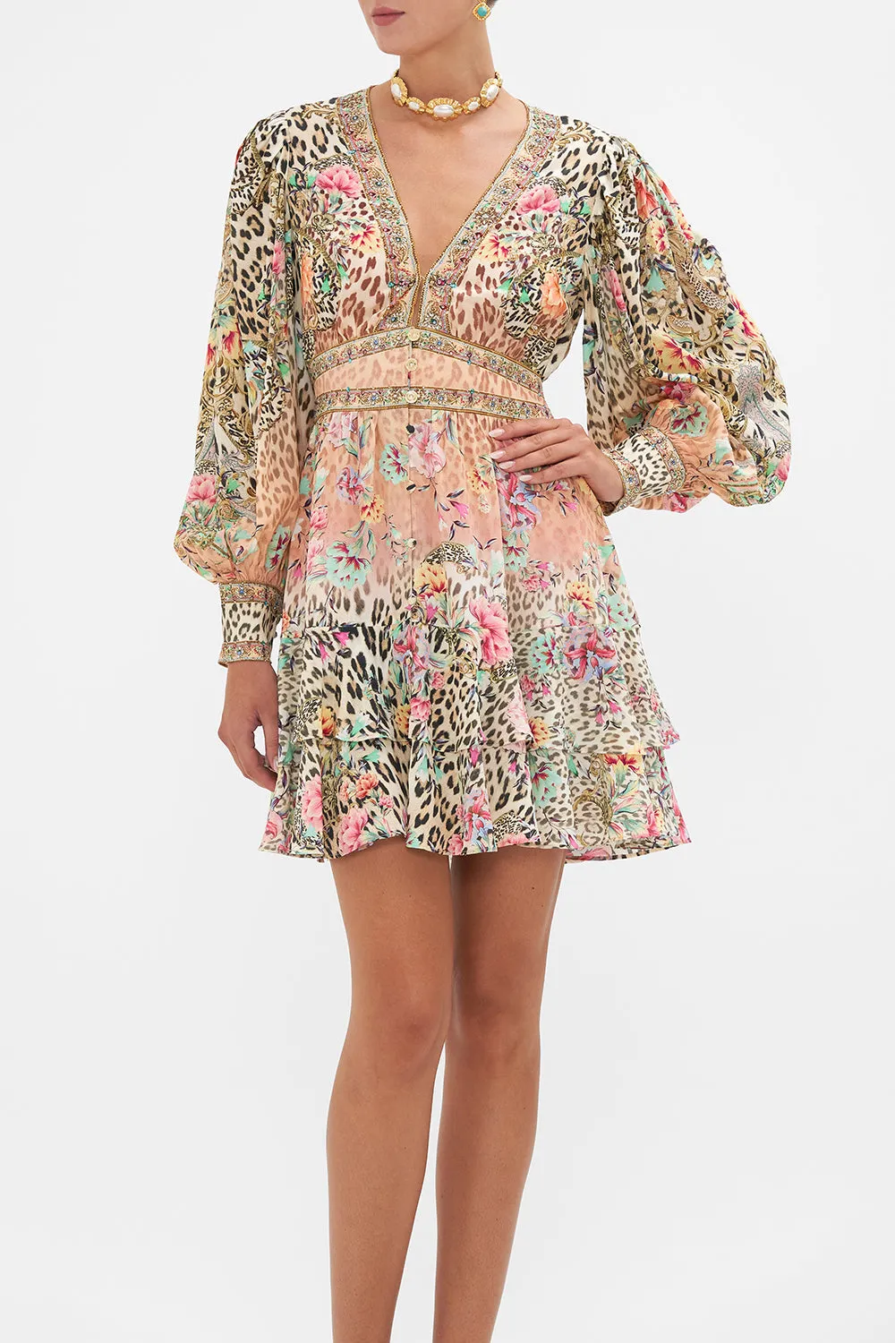 BUTTON FRONT FRILL DRESS QUEEN ATLANTIS sold by Camilla product image thumbnail 5