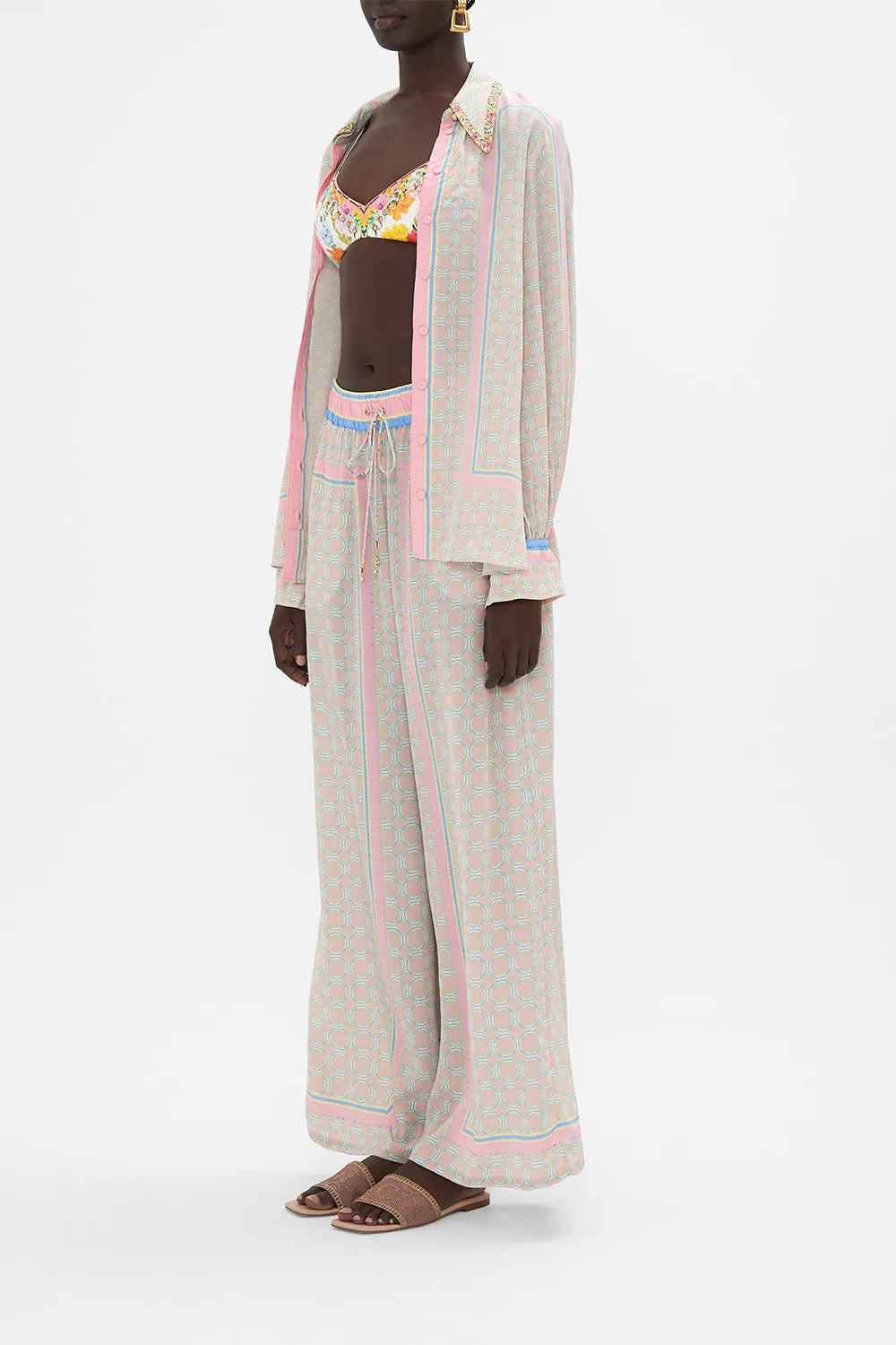 STRAIGHT LEG PANT SUNLIGHT SYMPHONY sold by Camilla product image thumbnail 4
