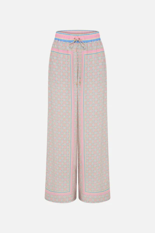 STRAIGHT LEG PANT SUNLIGHT SYMPHONY sold by Camilla