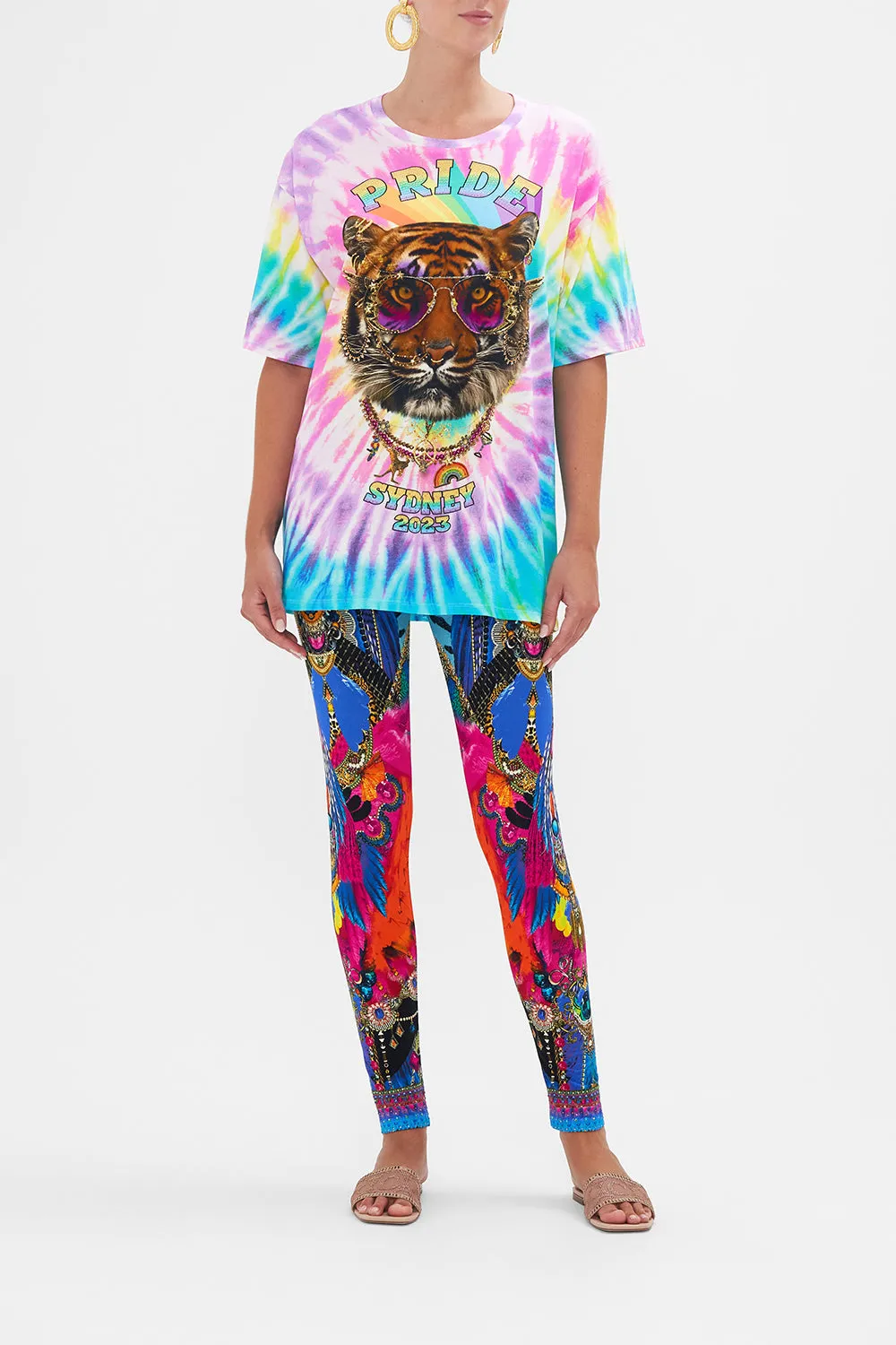 OVERSIZE BAND TEE DANCING WITH DESTINY sold by Camilla