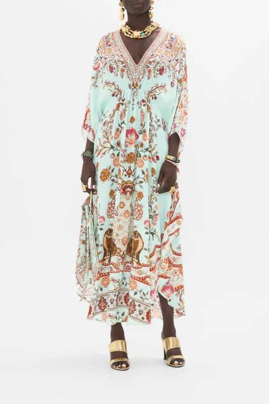 GATHERED WAIST KAFTAN WEAVING WORLDS made by Camilla