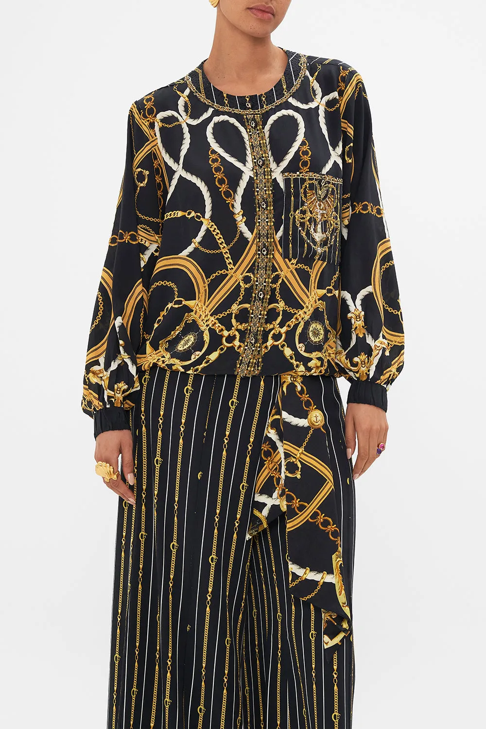 SOFT BOMBER JACKET COAST TO COAST sold by Camilla product image thumbnail 5