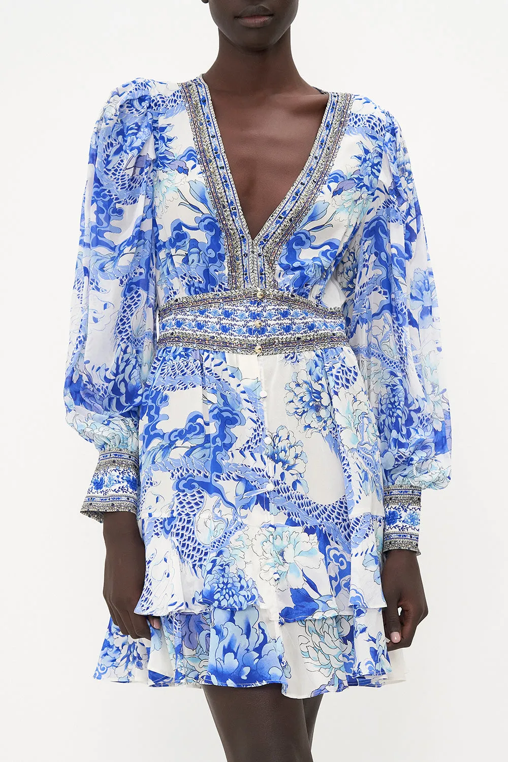 BUTTON FRONT FRILL DRESS HEART OF A DRAGON sold by Camilla product image thumbnail 5