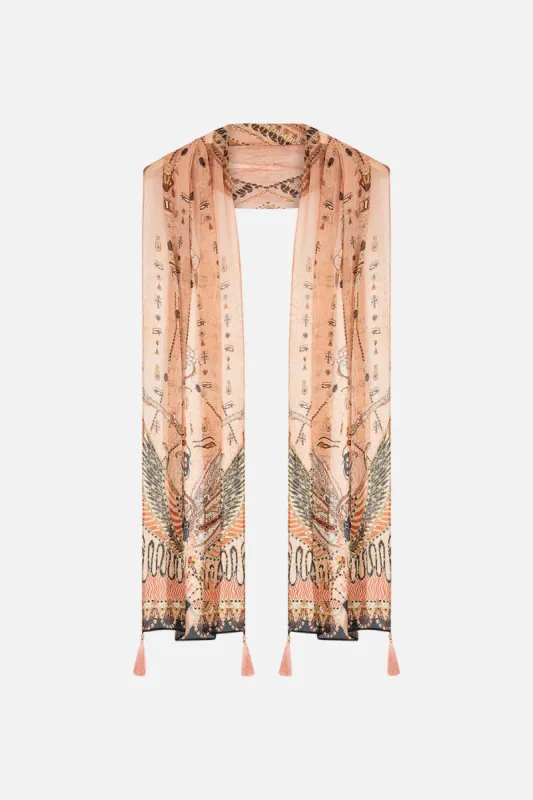 LONG SCARF KINGDOM OF HEIROGLYPHS sold by Camilla