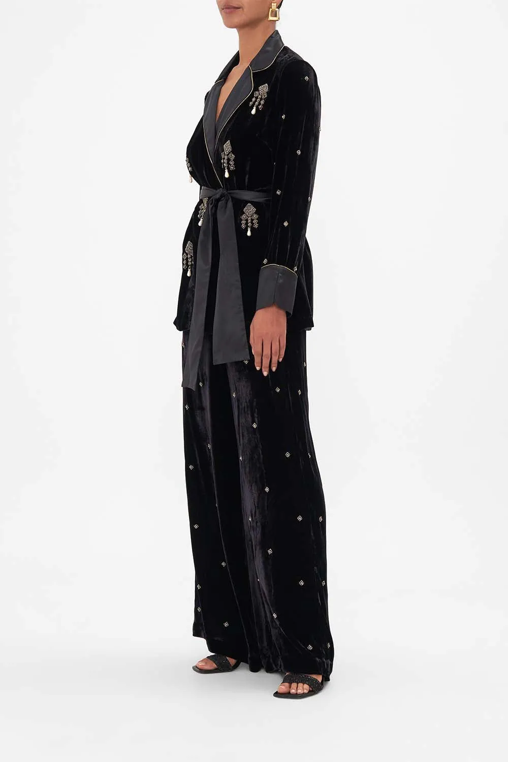 RELAXED JACKET WITH SPLIT CUFFS A NIGHT AT THE OPERA sold by Camilla product image thumbnail 4