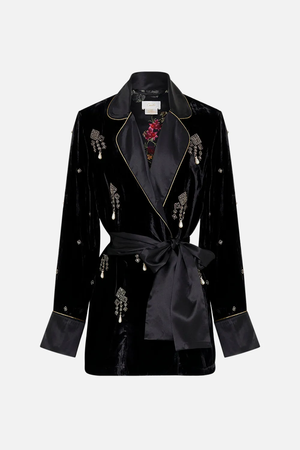 RELAXED JACKET WITH SPLIT CUFFS A NIGHT AT THE OPERA sold by Camilla product image thumbnail 3