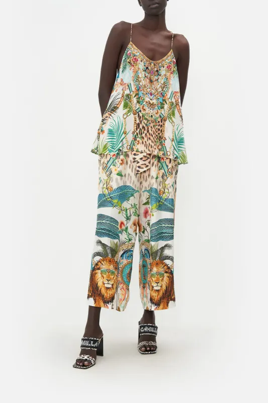 T BACK SHOESTRING TOP ROYALTY LOYALTY sold by Camilla