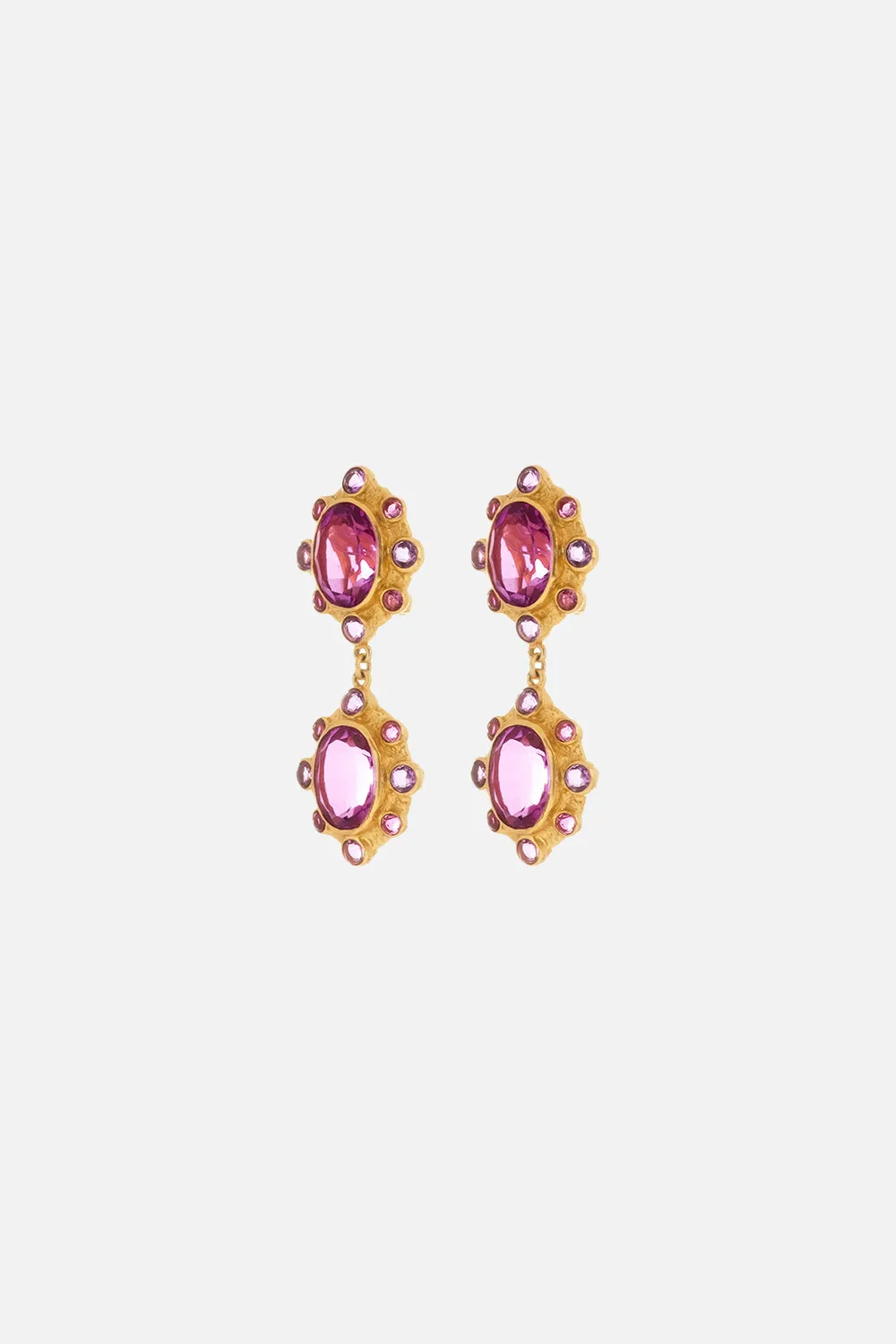 CALYPSO AMETHYST EARRINGS MULTI sold by Camilla product image thumbnail 2