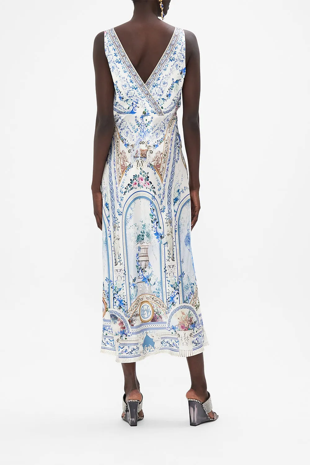 V-NECK SLIP DRESS SEASON OF THE SIREN sold by Camilla product image thumbnail 2