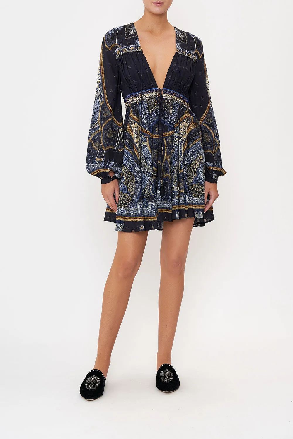 SHORT PEASANT DRESS FOREVER FAMILY sold by Camilla