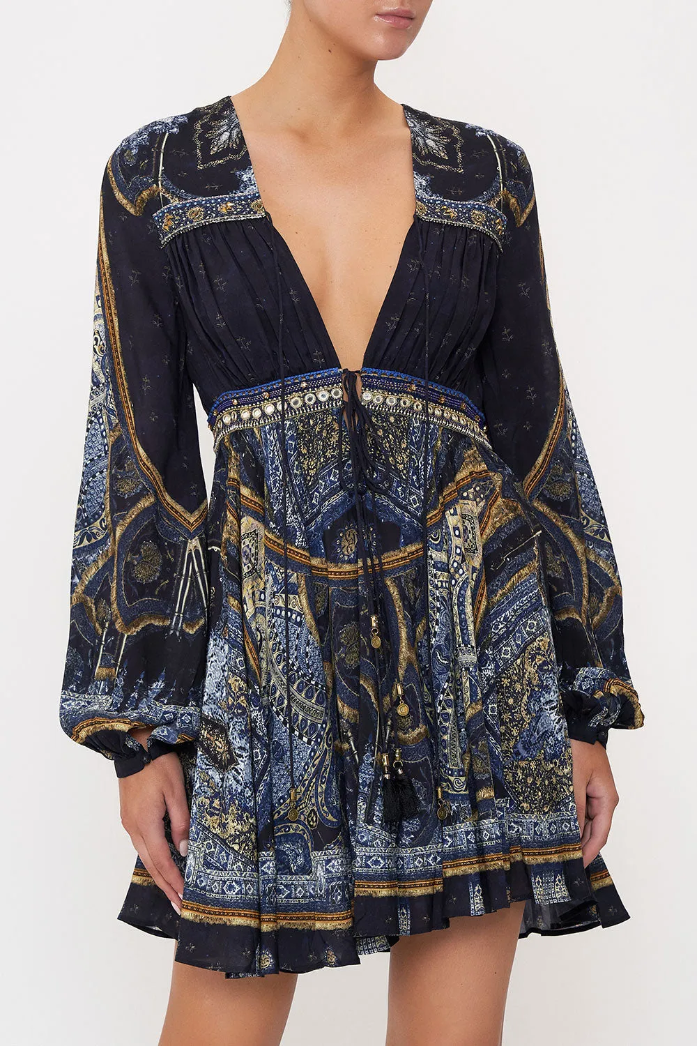 SHORT PEASANT DRESS FOREVER FAMILY sold by Camilla product image thumbnail 5