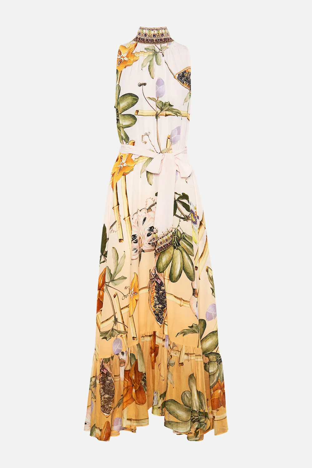 NECKTIE DRESS WITH ELASTICATED WAIST ORIGINAL SIN sold by Camilla product image thumbnail 3