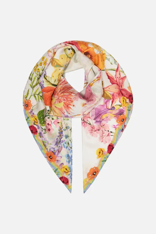 LARGE SQUARE SCARF SUNLIGHT SYMPHONY sold by Camilla