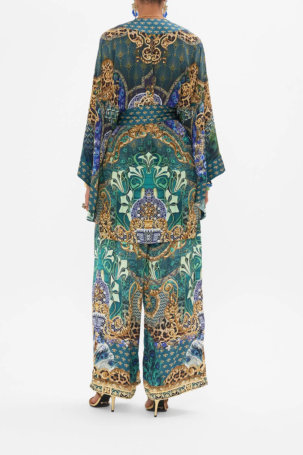 KIMONO WITH TIE BELT FAN DANCE sold by Camilla product image thumbnail 2