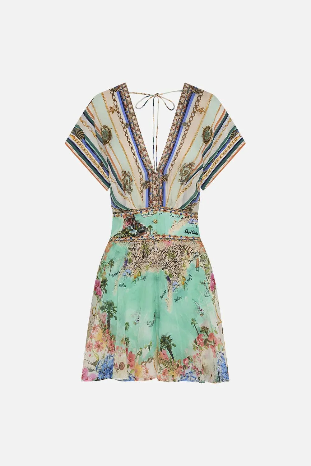 BUTTON WAIST PLAYSUIT AMALFI LULLABY sold by Camilla product image thumbnail 3